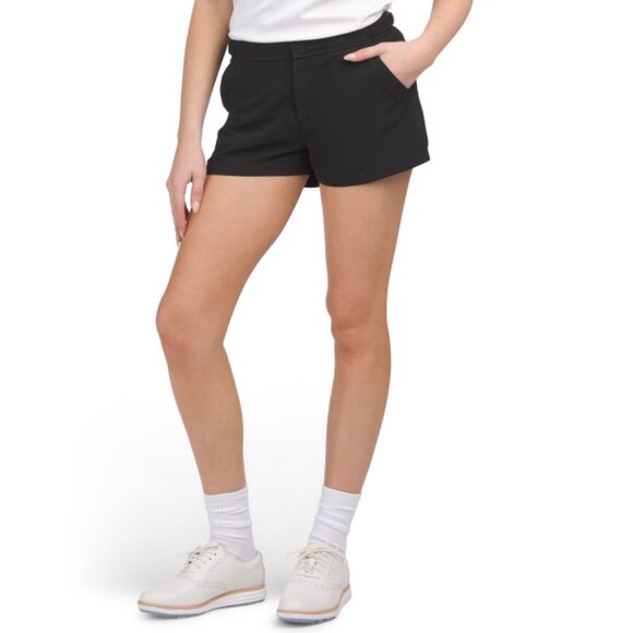 CABANA LIFE Black Essentials Microfiber Sports Shorts - Picture 1 of 2